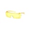 Pyramex Cappture, Safety Glasses, Anti-Fog & Anti-Scratch, Amber Lens, Amber Frame, Full-Frame S9930ST - alternate 1